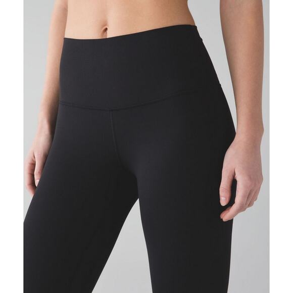 Lululemon Align Crop First Release Version Size 6 Gym Workout Yoga Running - Picture 2 of 5